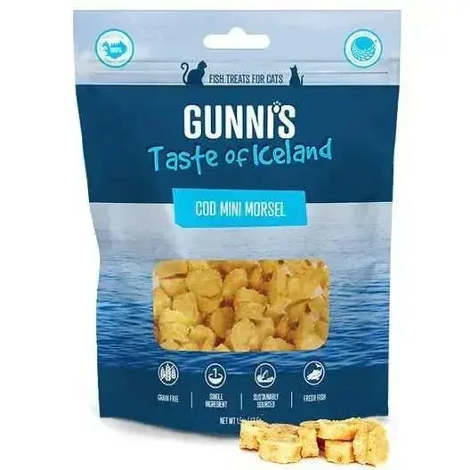 Gunni's Omega Rich Cod Mini Morsel Cat Treats