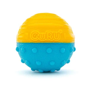 GURU Crunch & Squeak Ball Dog Toy