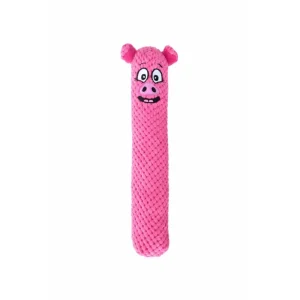 Guru Fry Guys Barnyard 'Porky' Dog Toy Pink Large