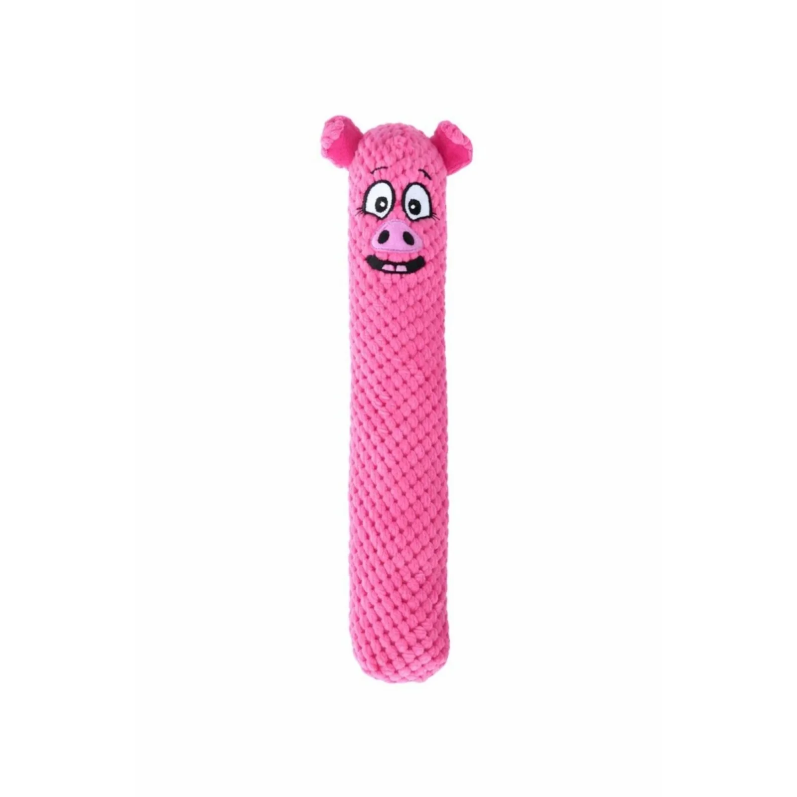 Guru Fry Guys Barnyard 'Porky' Dog Toy Pink Large