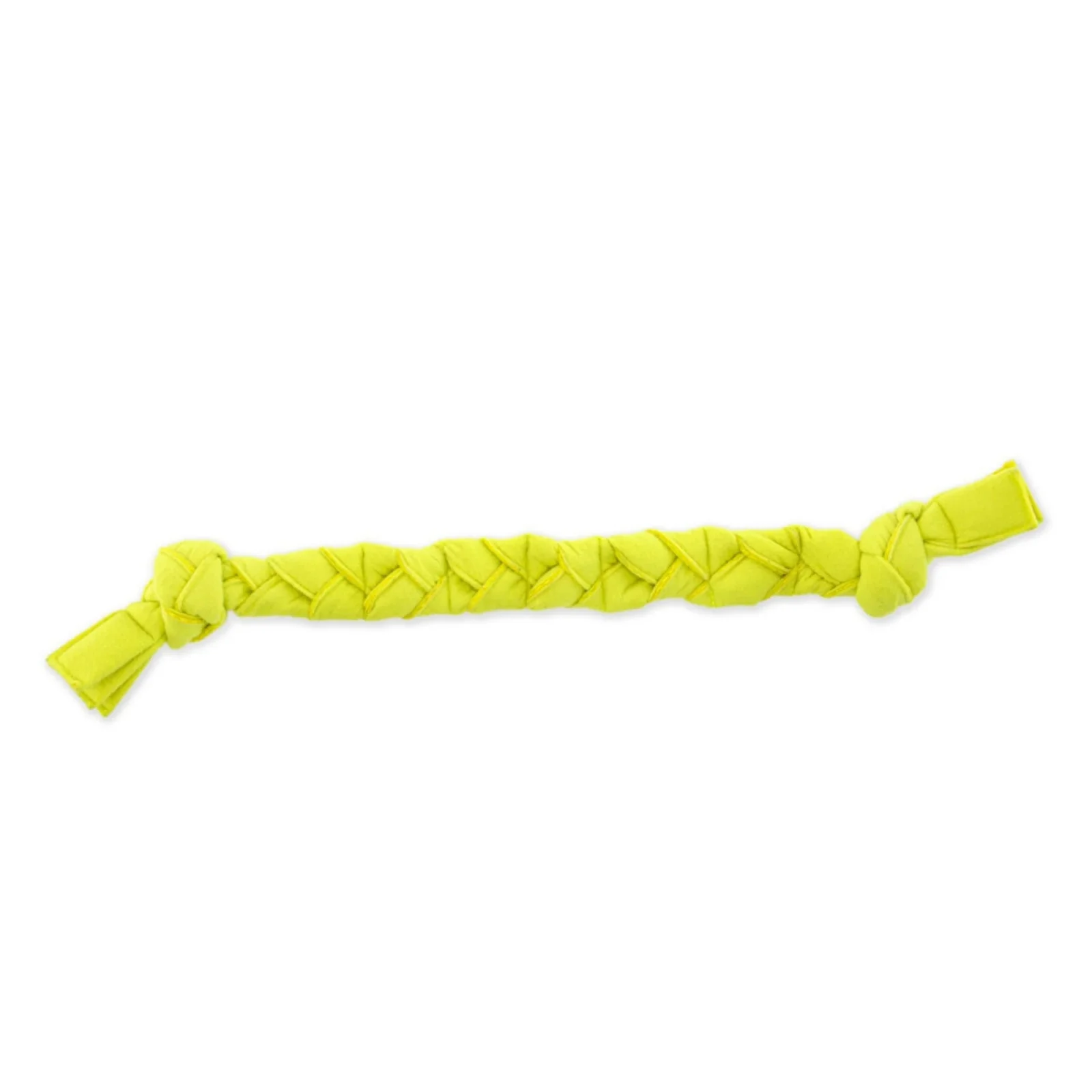 GURU Squeaking Tennis Snuffle Rope Dog Toy Yellow Large 18in
