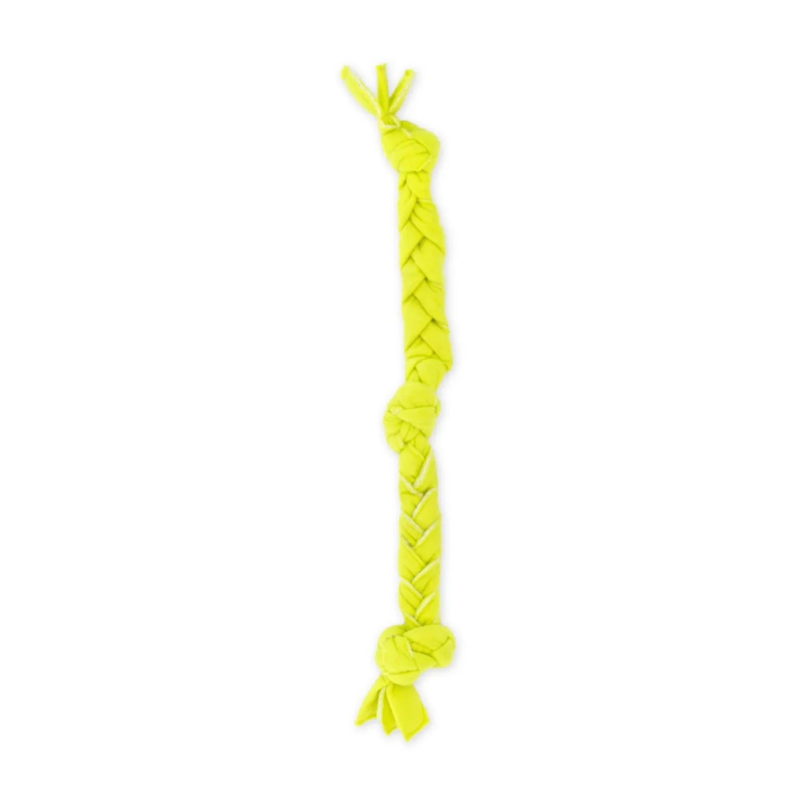GURU Squeaking Tennis Snuffle Rope Dog Toy Yellow Large 24in