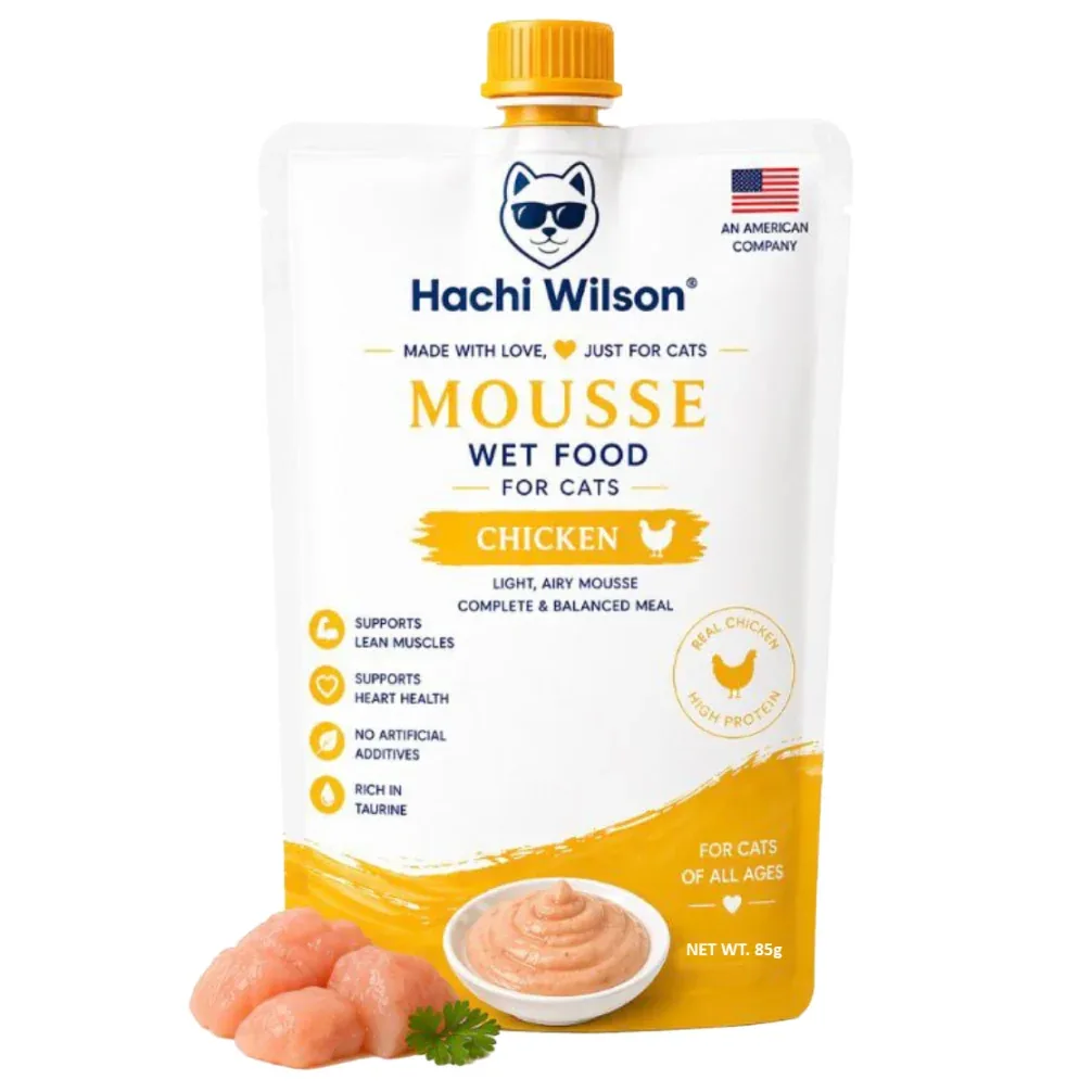 Hachi Wilson Chicken Mousse Wet Food for Cats & Kittens