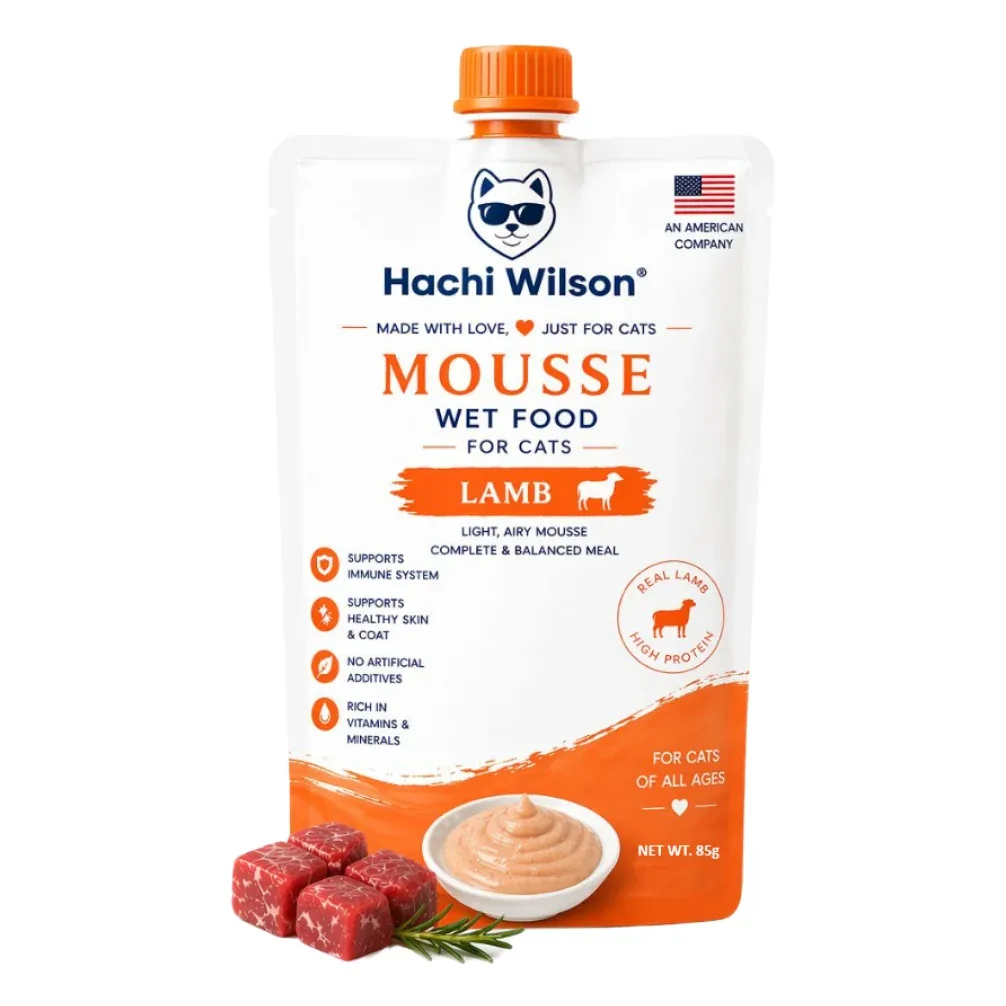 Hachi Wilson Lamb Mousse Wet Food for Cats & Kittens