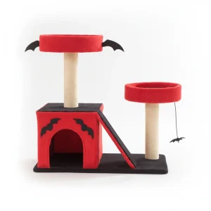Halloween Cat Climbing Frame Gothic Cat Tree