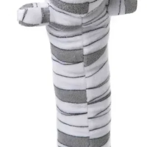 Halloween Loofa Mummy Dog Toy 12in
