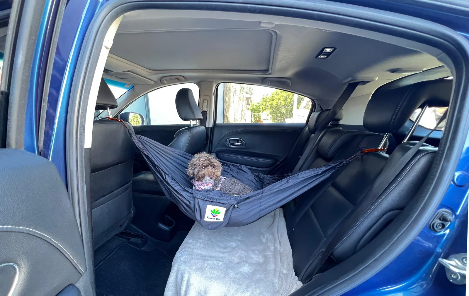 Hammock Bliss Sky Dog Car Hammock for Small Dogs - Image 2