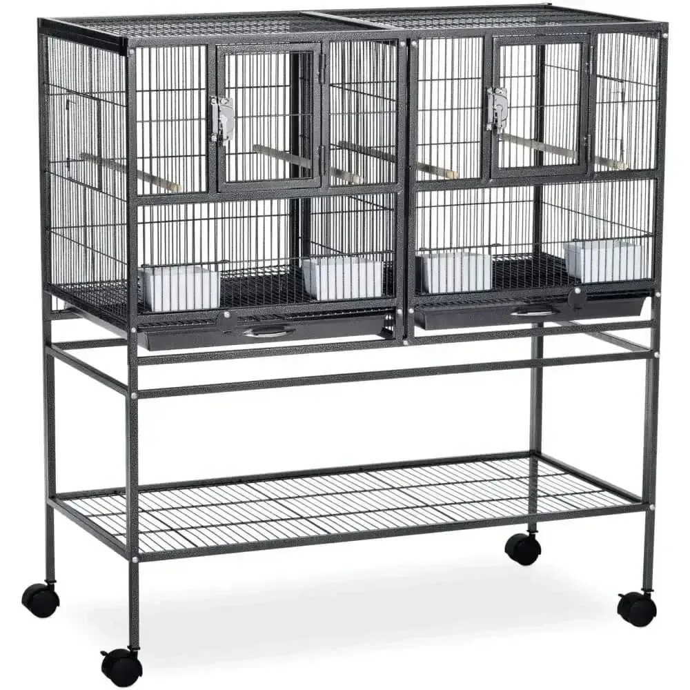 Hampton Deluxe Divided Breeder Bird Cage