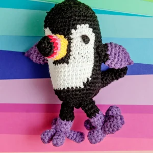Hand Crochet Parakeet Toy