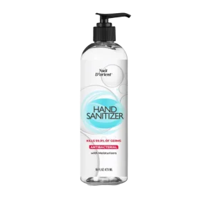 Hand Sanitizer Gel with Moisturizers 16oz by Nuit D'Orient