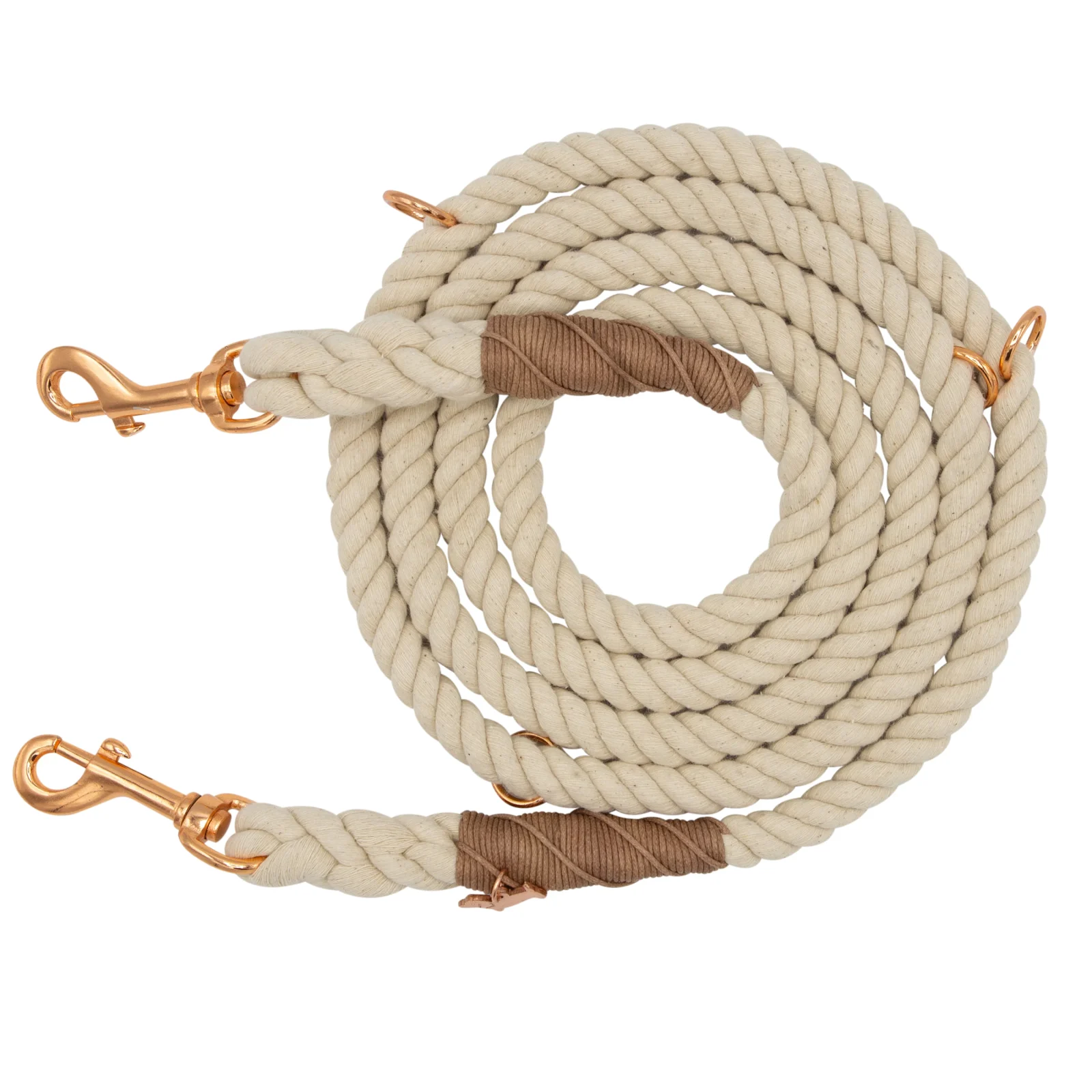 Hands-Free Rope Leash - Natural