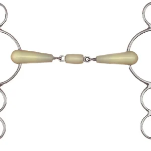 Happy Mouth Bits® Double-Jointed 3-Ring Elevator Bit
