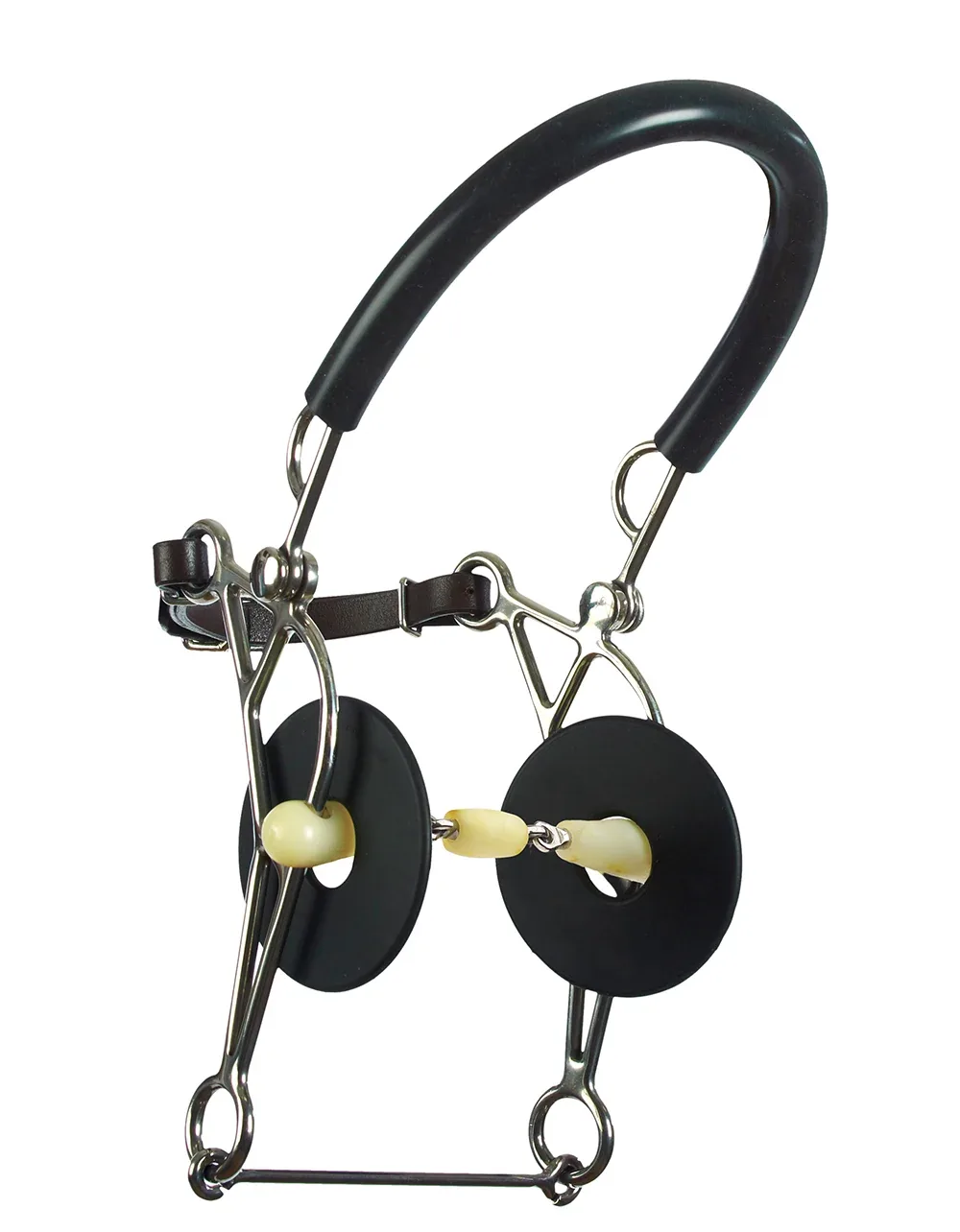 Happy Mouth Double-Jointed Hackamore Bit