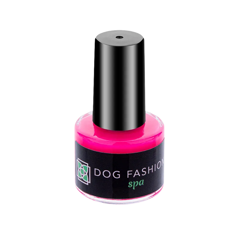 Happy Paw Hot Pink Non-toxic Nail Polish by Dog Fashion Spa