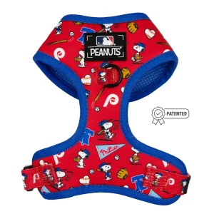 Dog Adjustable Harness - MLB™ x Peanuts™ Philadelphia Phillies™