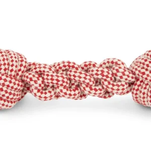 HARRY BARKER | Skipper Rope Toy in Red and White
