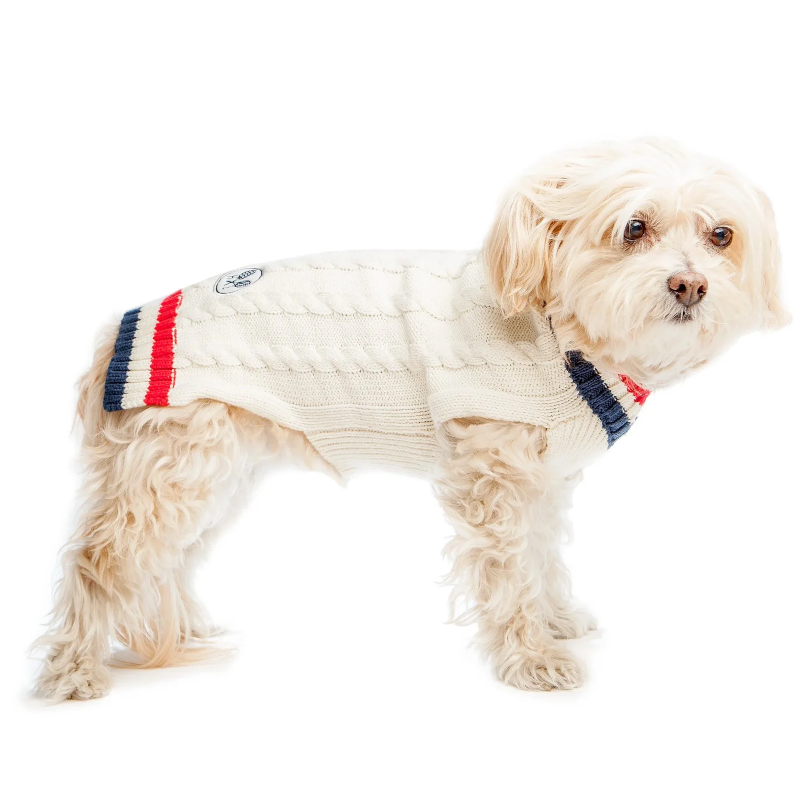 HARRY BARKER | Tennis Sweater in Cream - Image 2