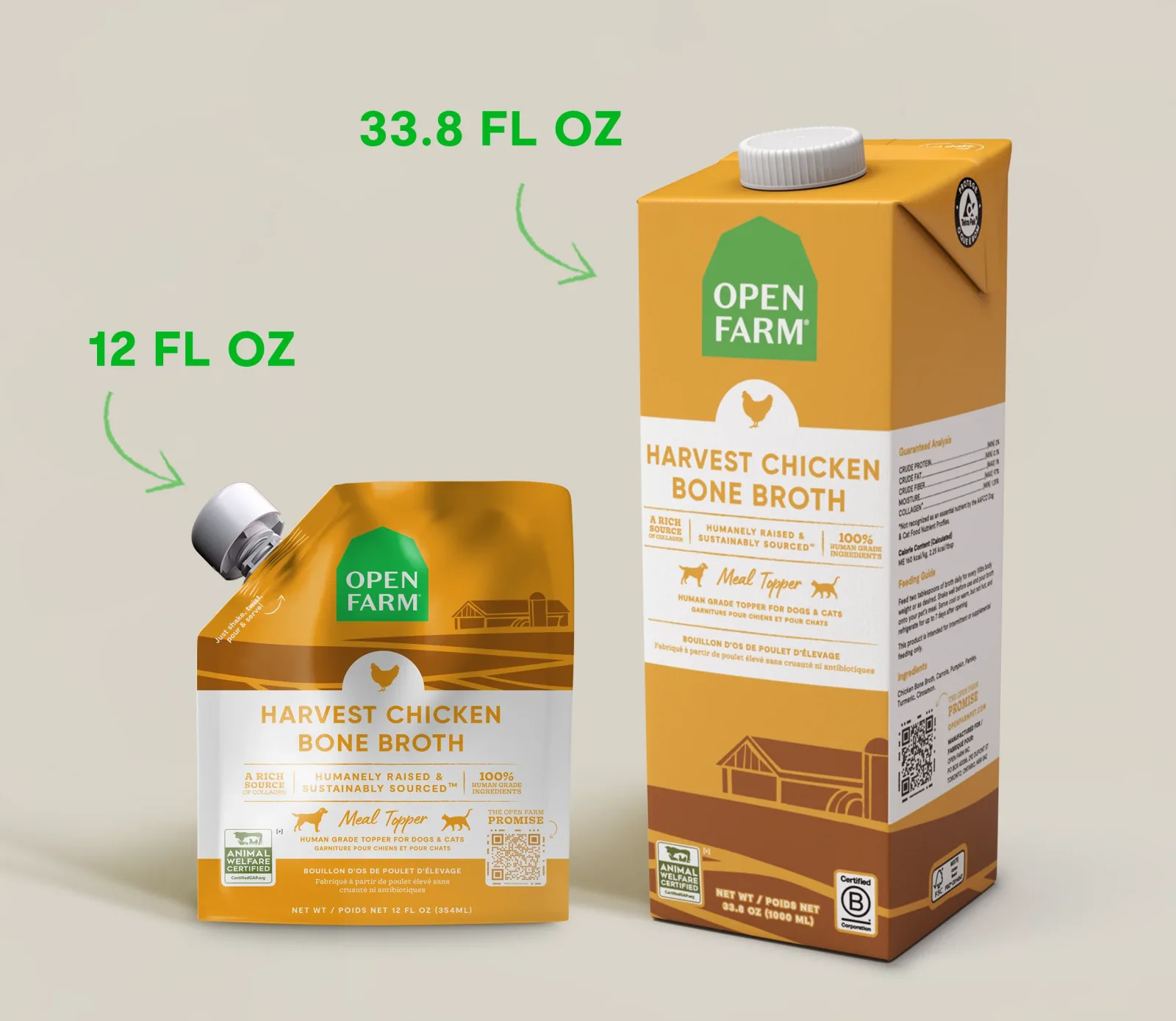 Harvest Chicken Bone Broth for Cats - Image 2