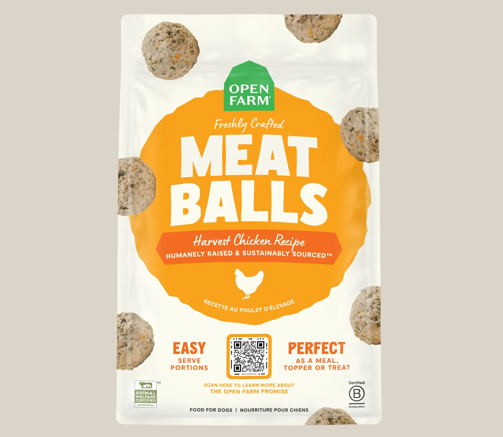 Harvest Chicken Freshly Crafted Meatballs for Dogs - Image 2