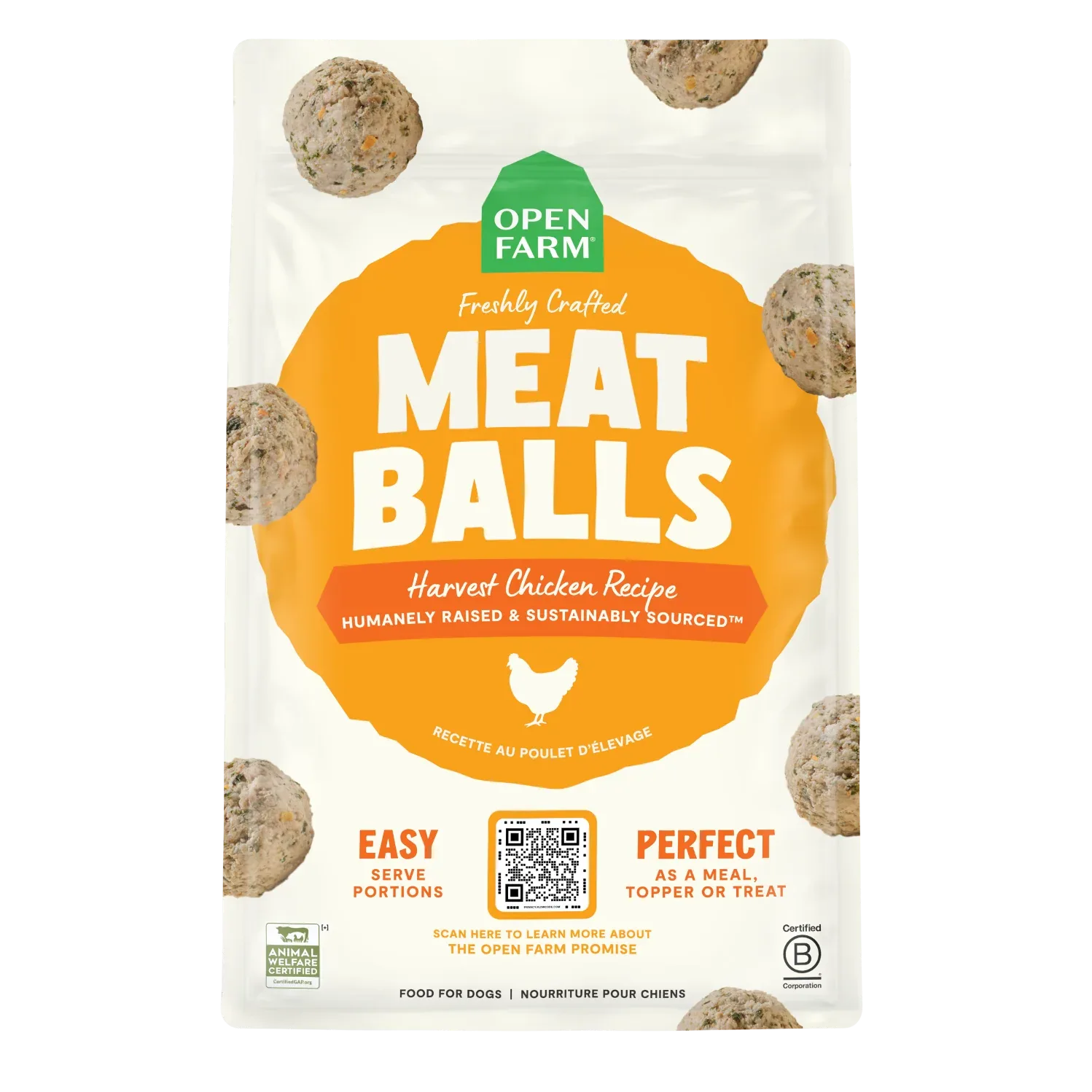 Harvest Chicken Freshly Crafted Meatballs for Dogs