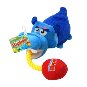 Hasbro Dog Toys 17in Hungry Hungry Hippos Plush Dog Toy
