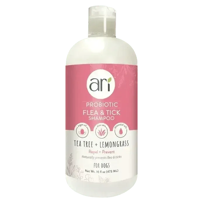 Health Extension ARI Probiotic Flea & Tick Dog Shampoo 16 oz
