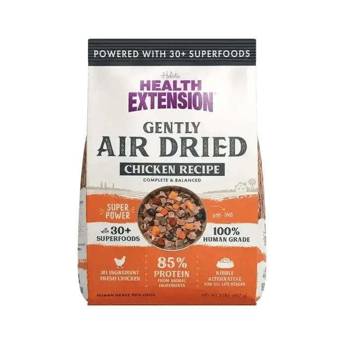 Health Extension Gently Air Dried Chicken Recipe Dog Food 2lb