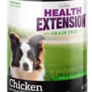 Health Extension Grain Free 95% Chicken Canned Dog Food-13.2oz-Case of 12
