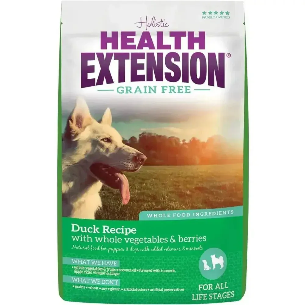 Health Extension Grain Free Duck Dry Dog Food