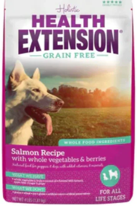 Health Extension Grain Free Salmon Recipe Dry Dog Food