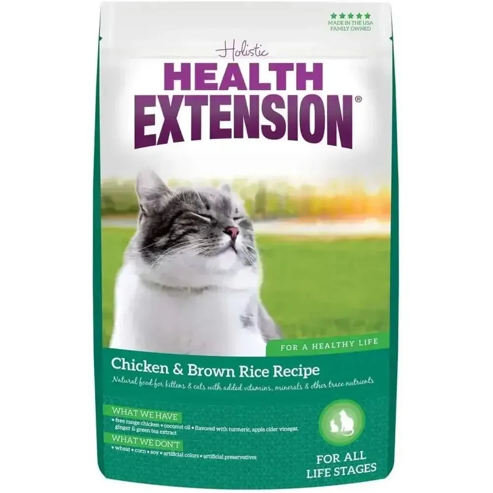 Health Extension Premium Kitten Dry Cat Food Chicken & Brown Rice Recipe