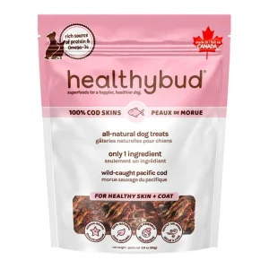 Healthy Bud Dog 2.8oz. Cod Skin Cubes