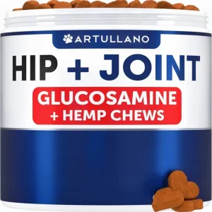 Hemp Hip And Joint Supplement For Dogs Glucosamine For Dogs