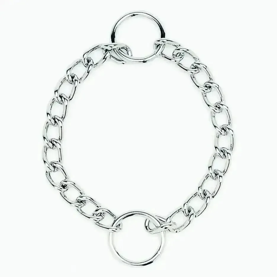 Herm. Sprenger® Dog Throw Chain, Steel Nickel Plated, 3.4mm x 08"