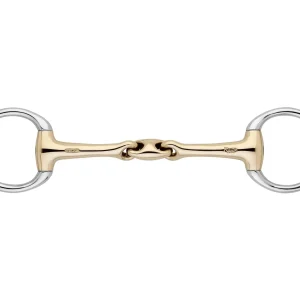 Herm Sprenger® Sensogan® KK Ultra Eggbutt Bradoon - 14mm mouth; 55mm rings