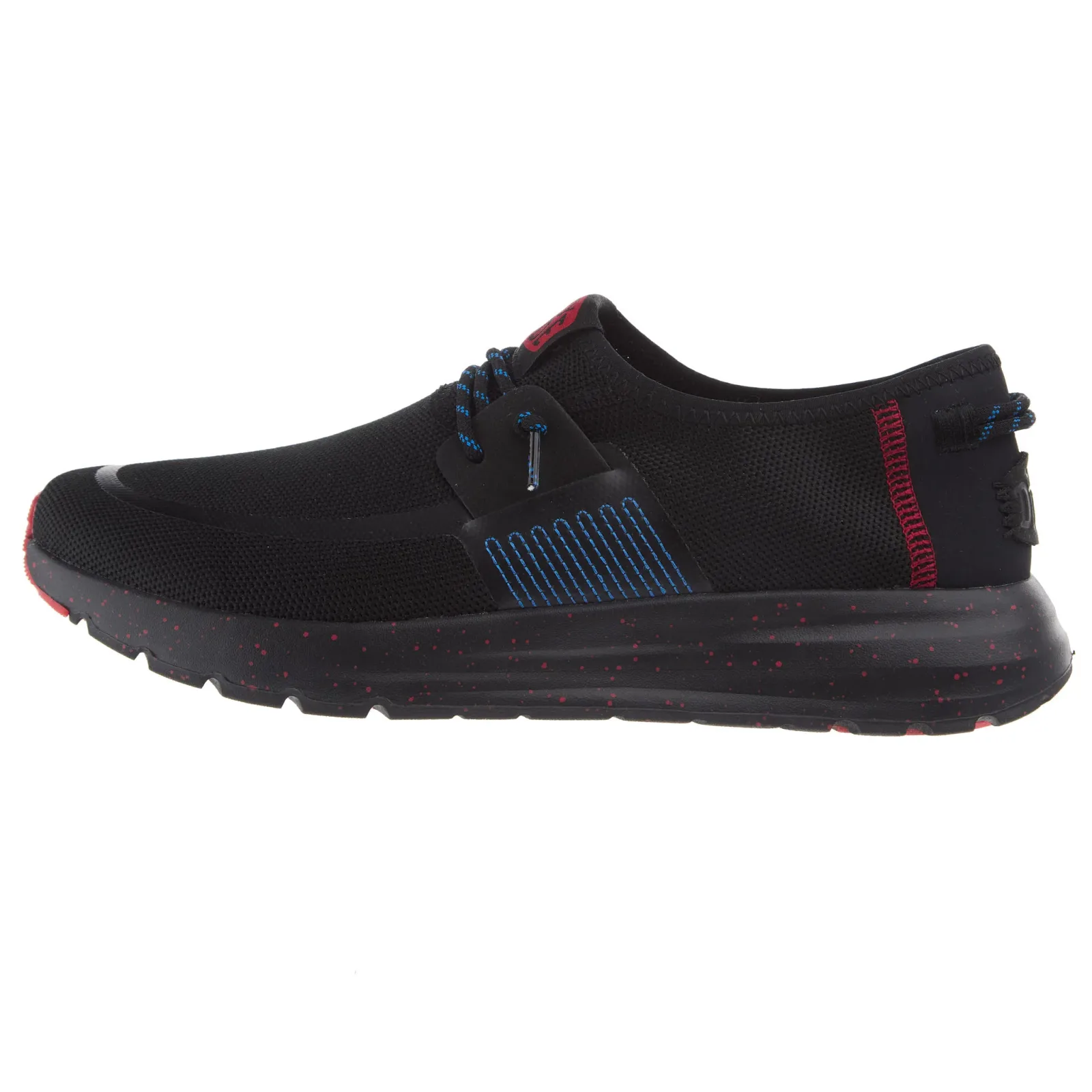 Hey Dude Mens Sirocco M Bold Black Casual Shoe - Image 2