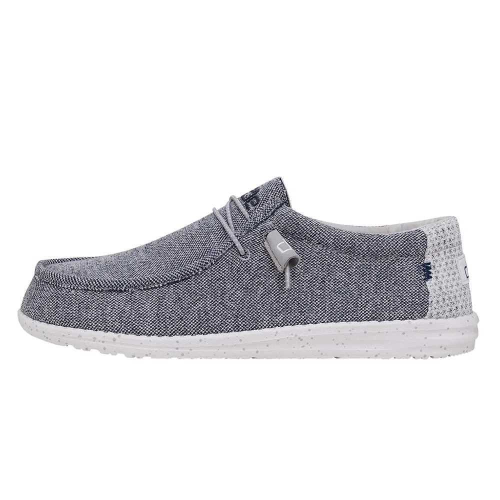 Hey Dude Men's Wally Stretch Cobalt