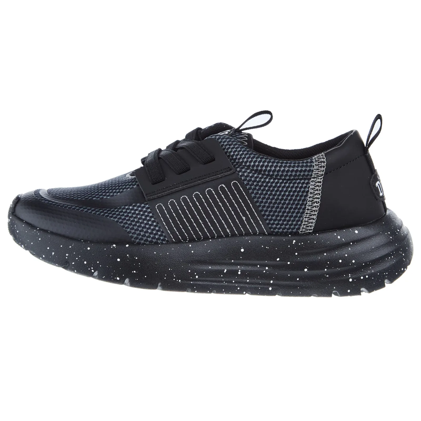 Hey Dude Sirocco Play Youth Varsity Black on Black - Image 2
