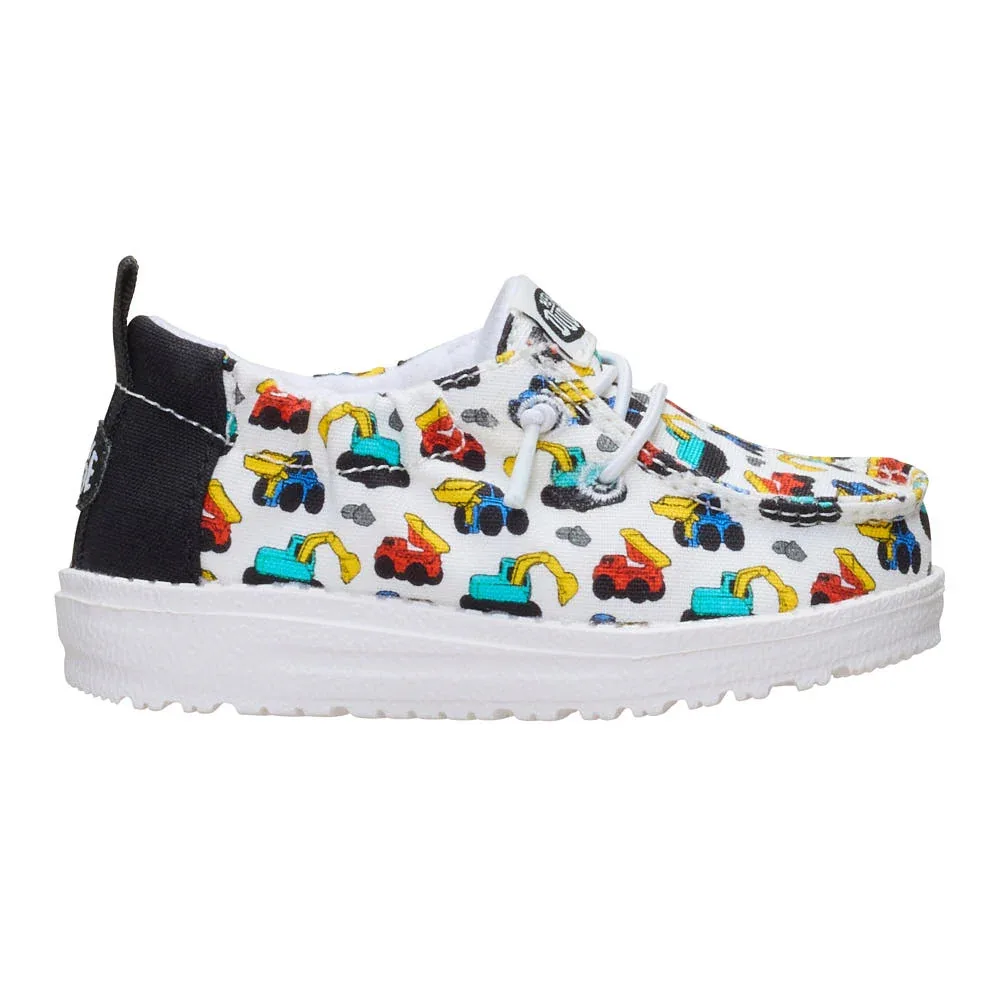 Hey Dude Toddler's Lil Novelty Slip On Ivory Multi Casual - Image 2