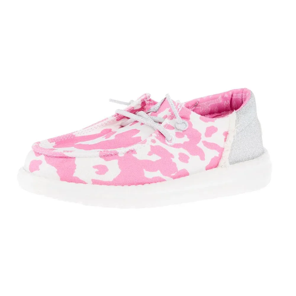 Hey Dude Wendy Youth Funk Cowgirl Bling Casual Shoe