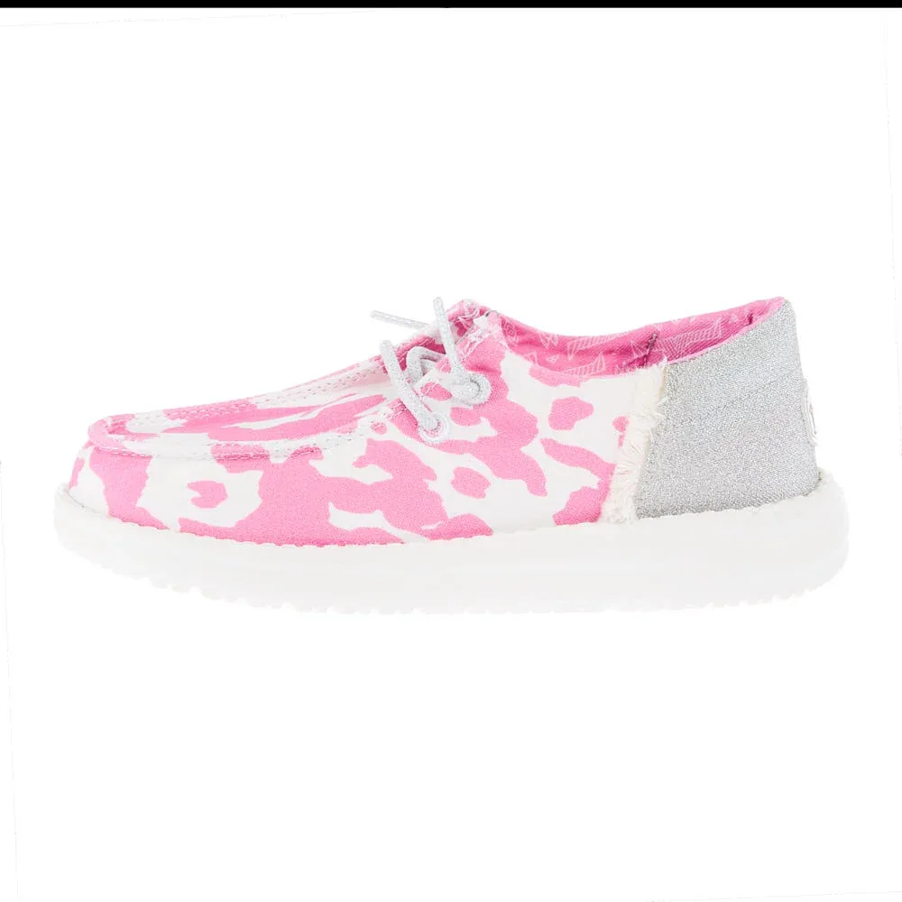 Hey Dude Wendy Youth Funk Cowgirl Bling Casual Shoe - Image 2