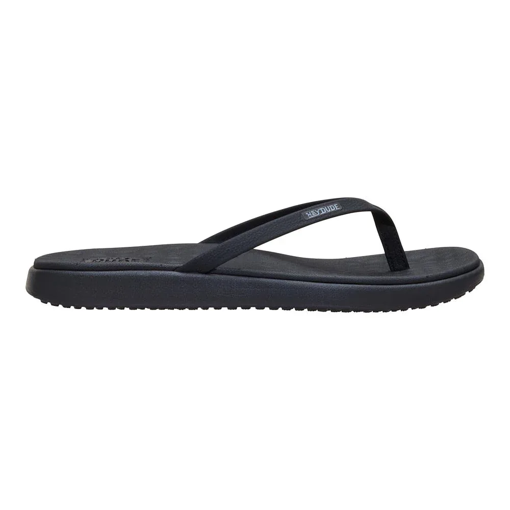 Hey Dude Women's Black Maui Breeze Flip Flop - Image 2