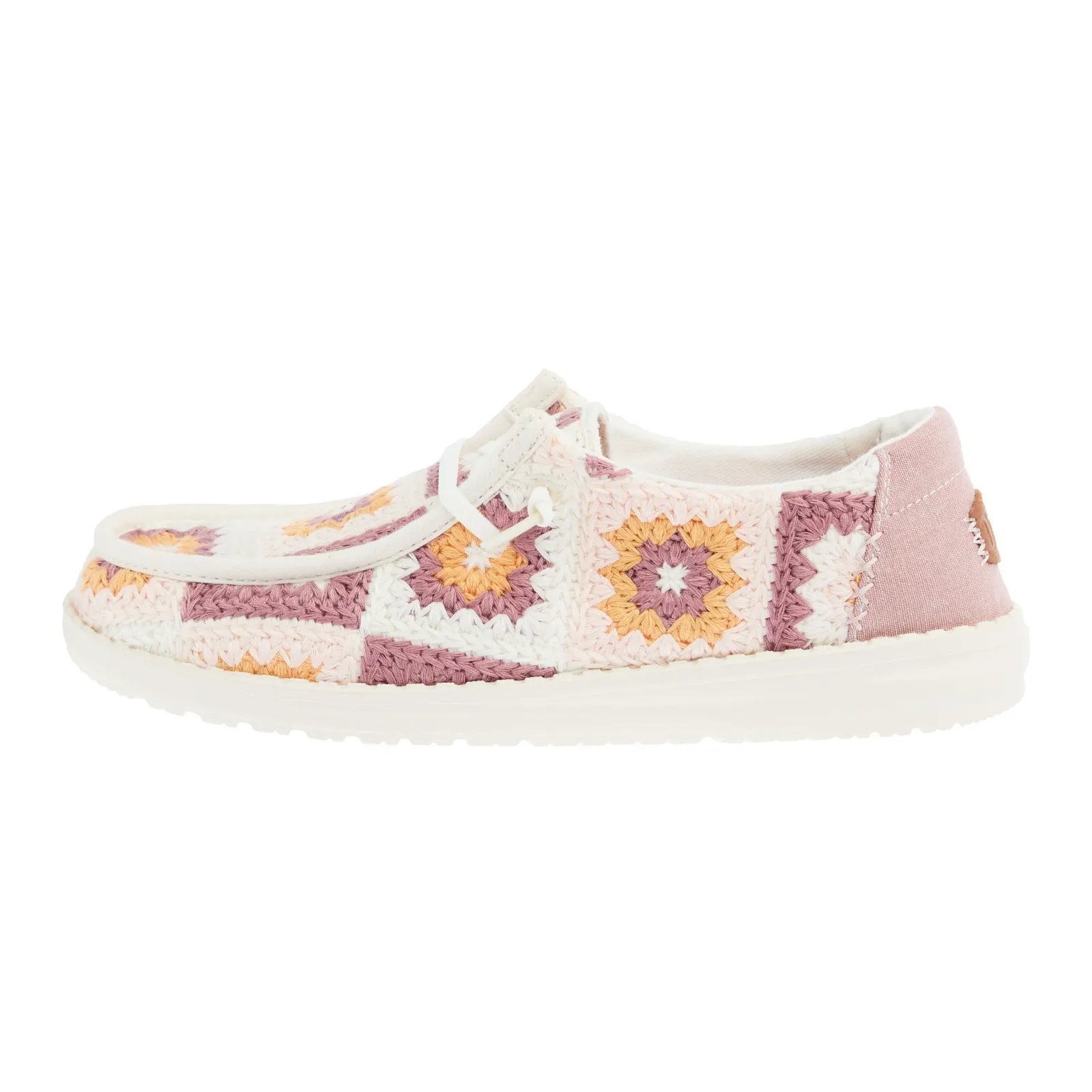 Hey Dude Women`s Petal Pink Wendy Cottage Crochet Casual - Image 2
