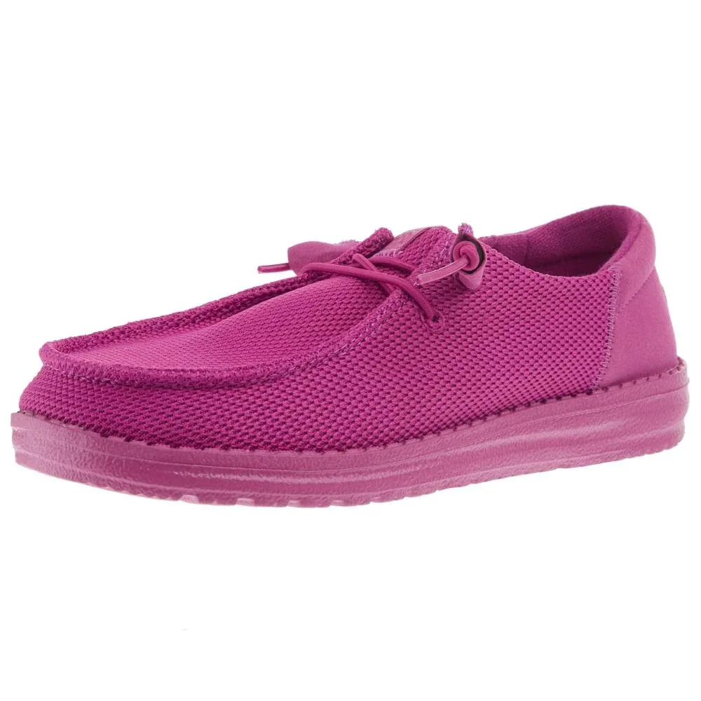 Hey Dude Women`s Wendy Funk Mono Plum Casual