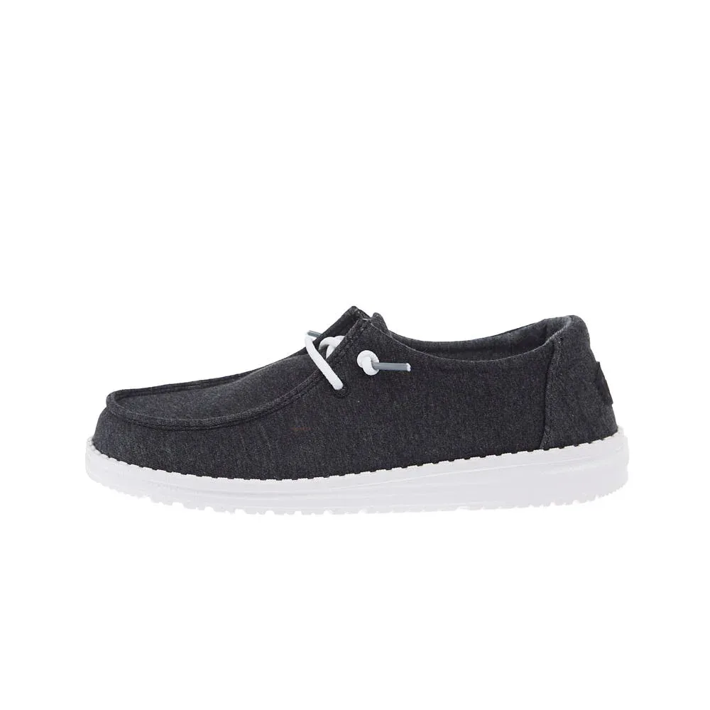 Hey Dude Women's Wendy Stretch Black Jersey Casual - Image 2