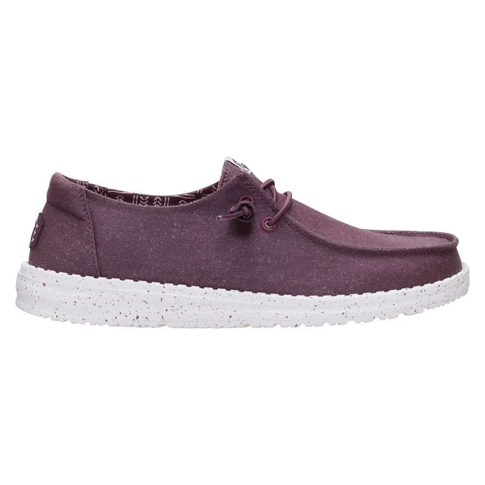 Hey Dude Women's Wendy Stretch Canvas Huckleberry Casual - Image 2