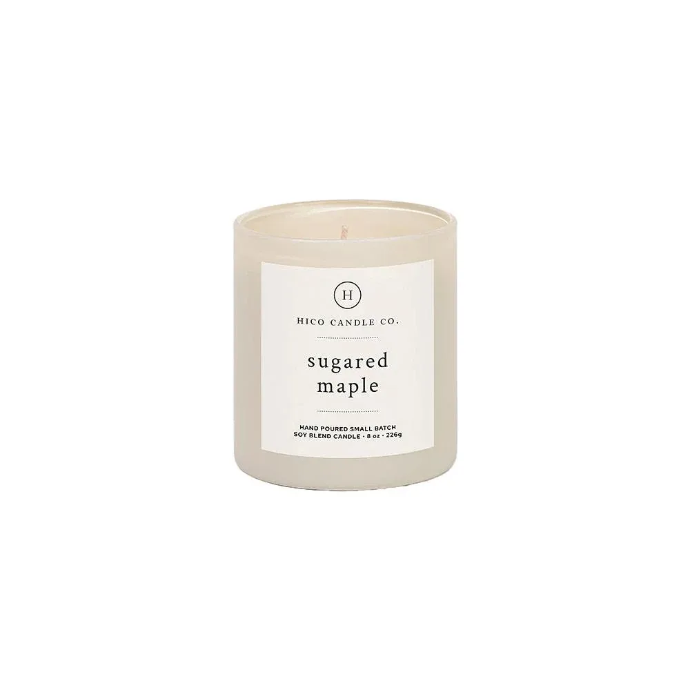 Hico Candle Co Sugared Maple 8 oz Candle