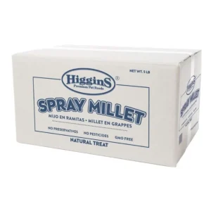 Higgins Spray Millet Natural Avian Treat 5 Lb
