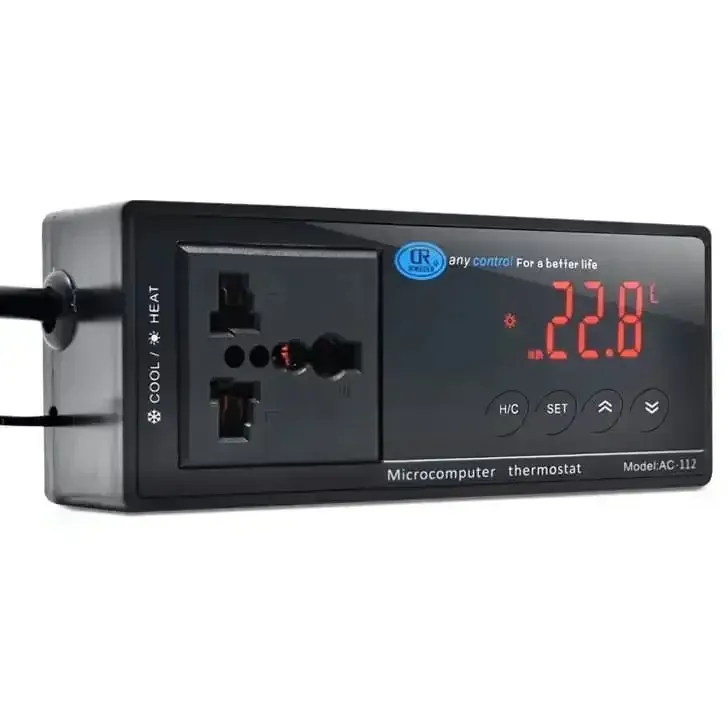 High accuracy AC-112 Digital LED Thermostat for Aquarium Reptile