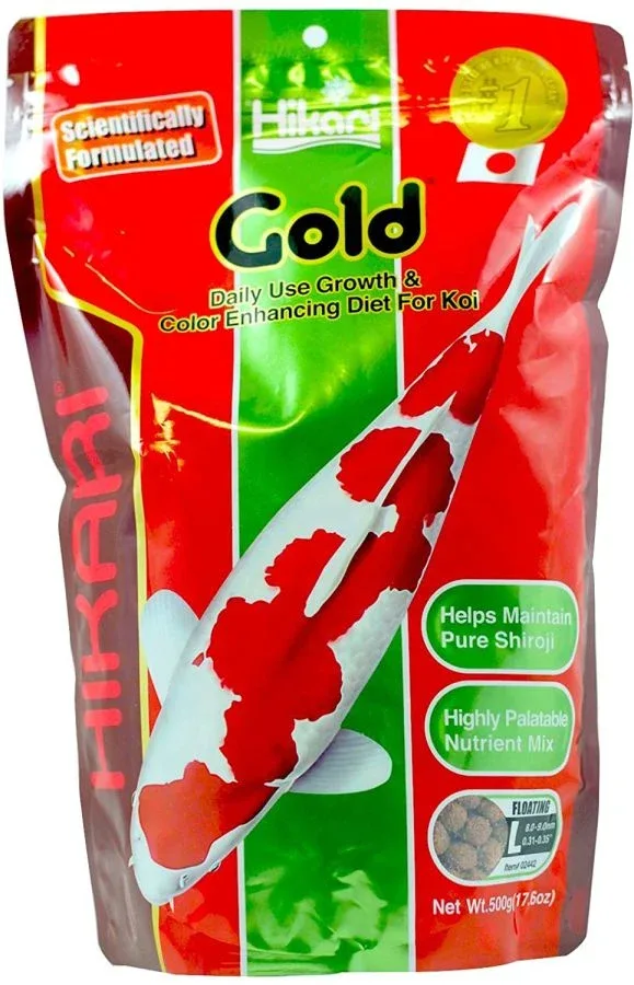 Hikari Gold Color Enhancing Koi Food - Large Pellet